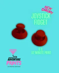 Joystick fidget fast print