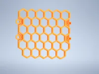 Panneau mural modulaire pour outils (système hexagonal) — photo 1
