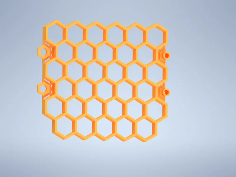 Modular Hex connect tool wall