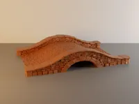 Pont de pierre pour jeux de figurines — photo 1