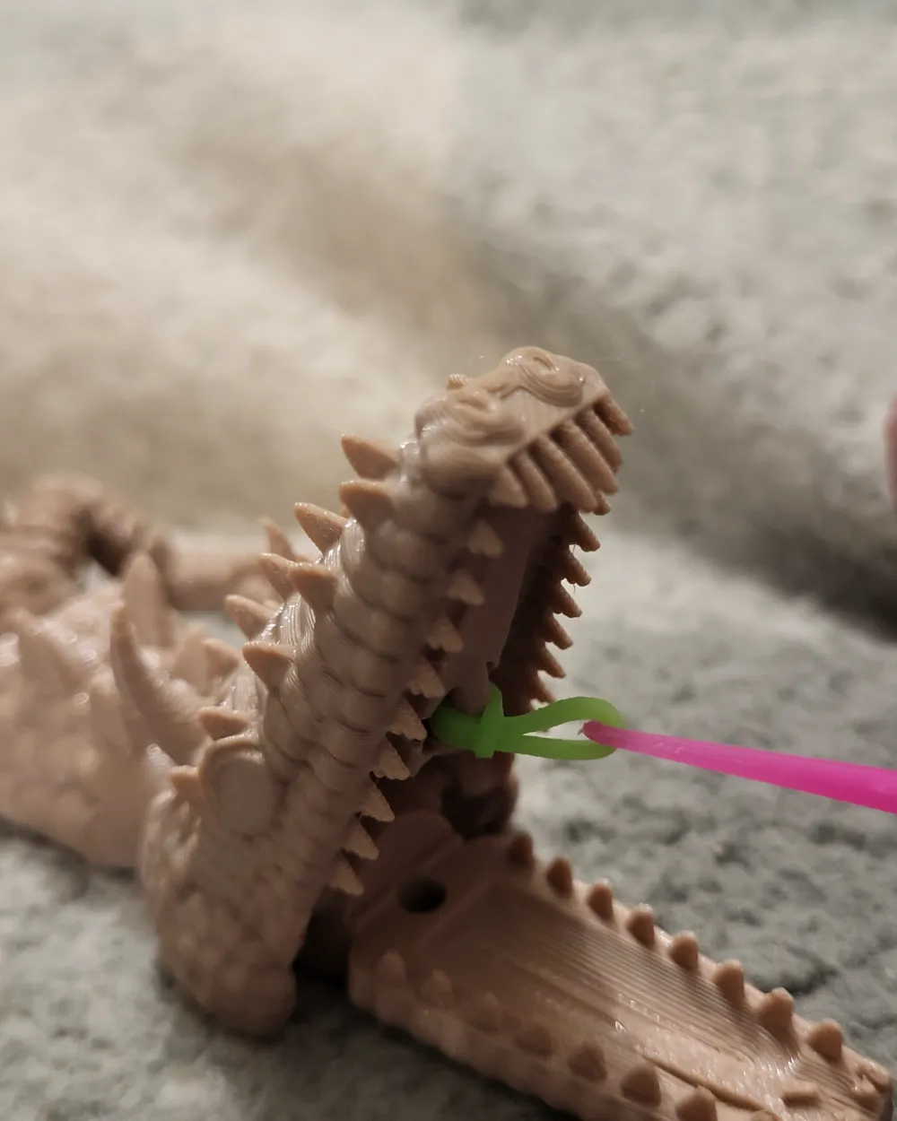 dragon with working wings and mouth articulated - Free 3D Print Model ...