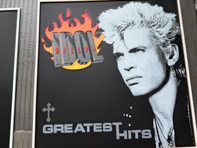 Billy Idol album cover Hueforge