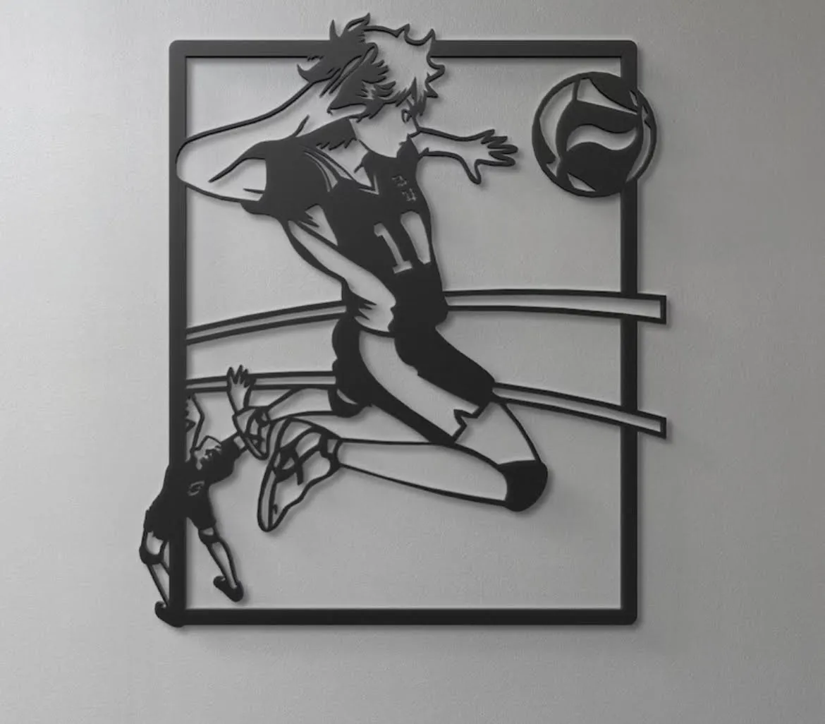 Décoration murale Haikyuu - Shoyo Hinata