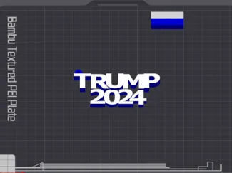 Trump Keychain