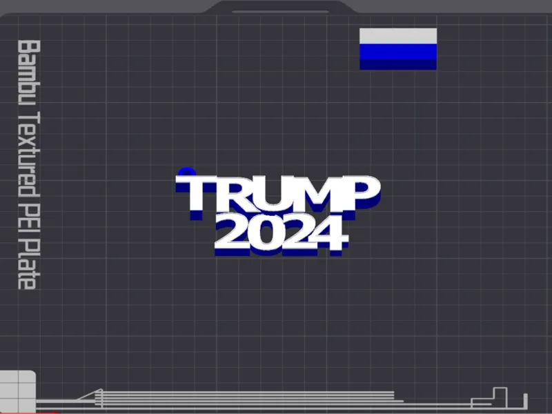 Trump Keychain