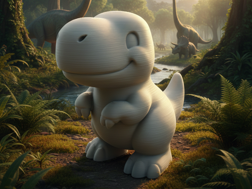 DinoTropMimi - Le mini T-Rex tout doux