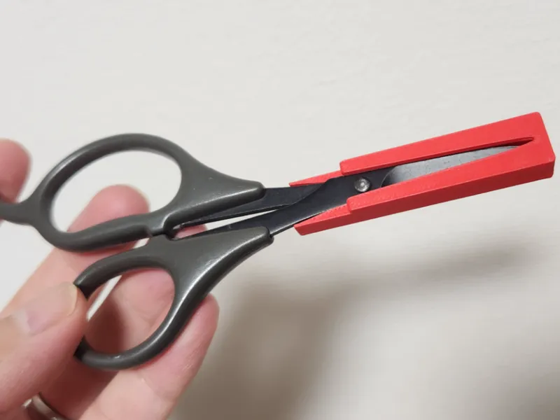 mini4wd attachable scissors holder