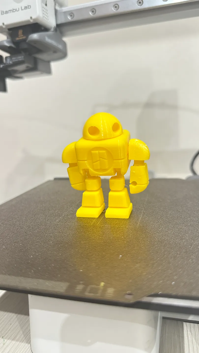 Faire Robot Action Figure Test Bambulab - Free 3D Print Model - MakerWorld