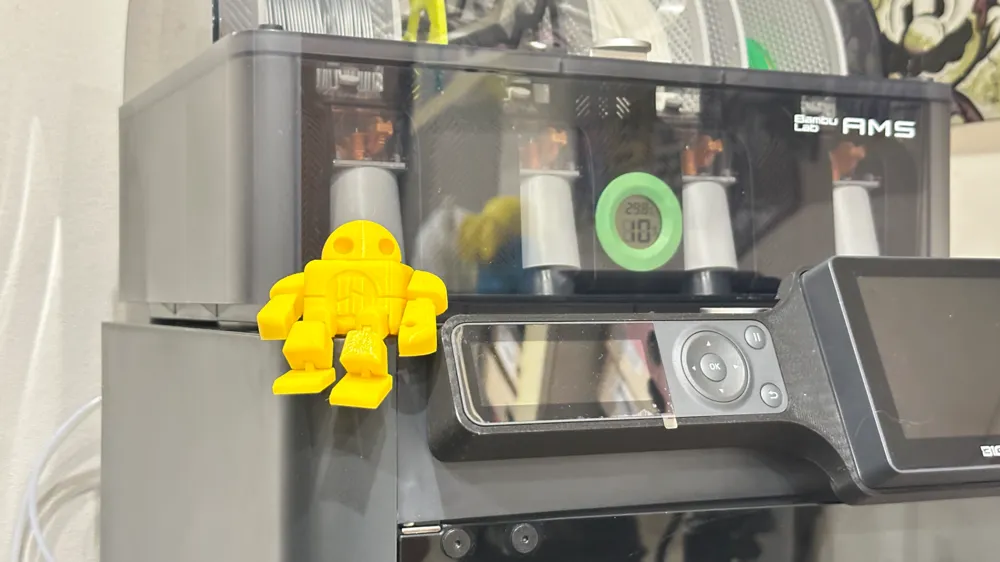 Faire Robot Action Figure Test Bambulab - Free 3D Print Model - MakerWorld