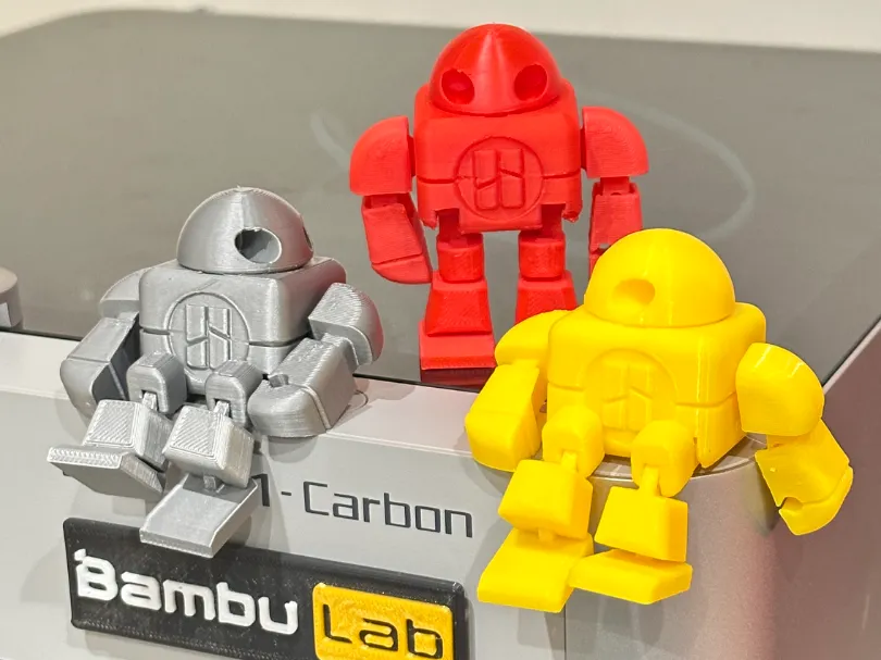 Faire Robot Action Figure Test Bambulab - Free 3D Print Model - MakerWorld