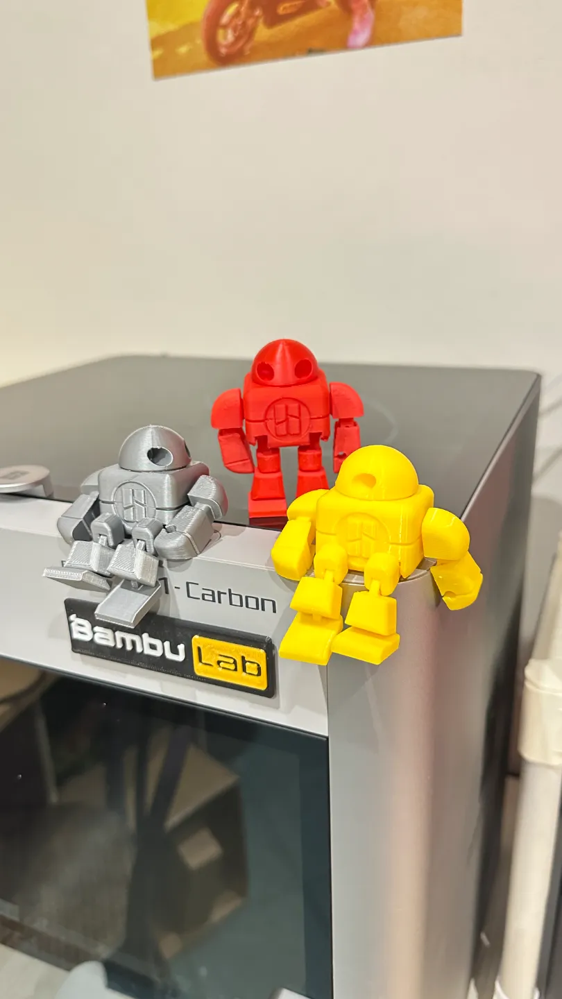 Faire Robot Action Figure Test Bambulab - Free 3D Print Model - MakerWorld