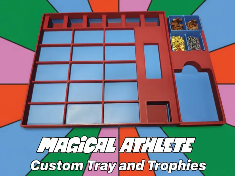 Magical Athlete - Organizer Tray & Trophy Case
