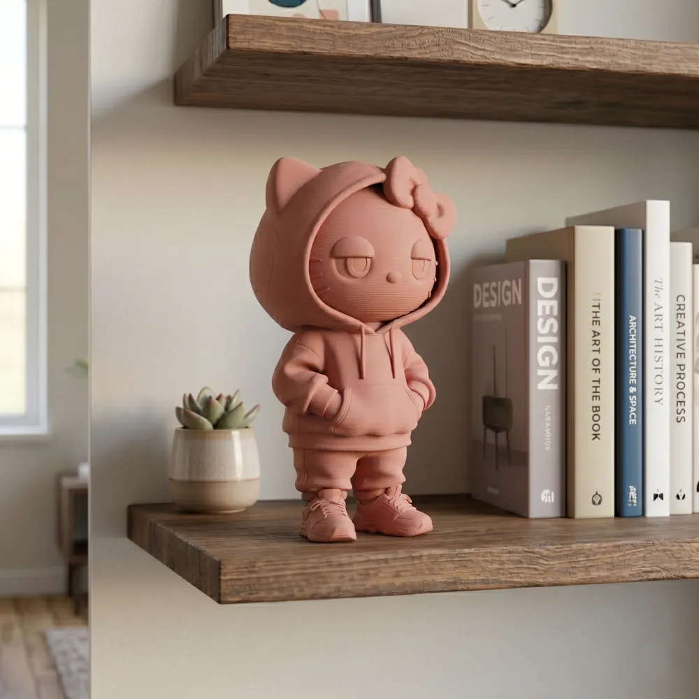 Urban Hello Kitty - Free 3D Print Model - MakerWorld