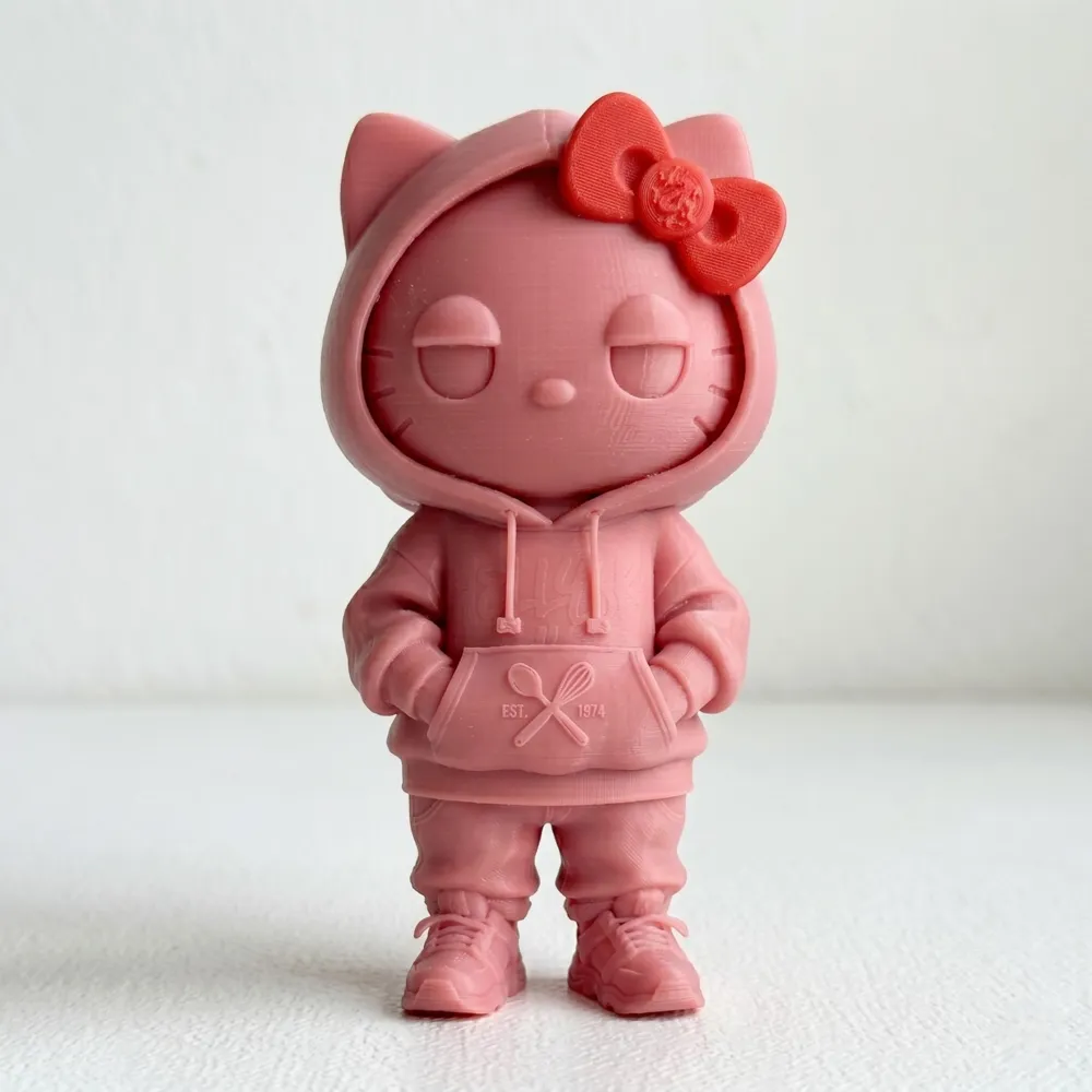 Urban Hello Kitty - Free 3D Print Model - MakerWorld