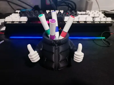 Down Jacket Pen Holder (You are the best!)