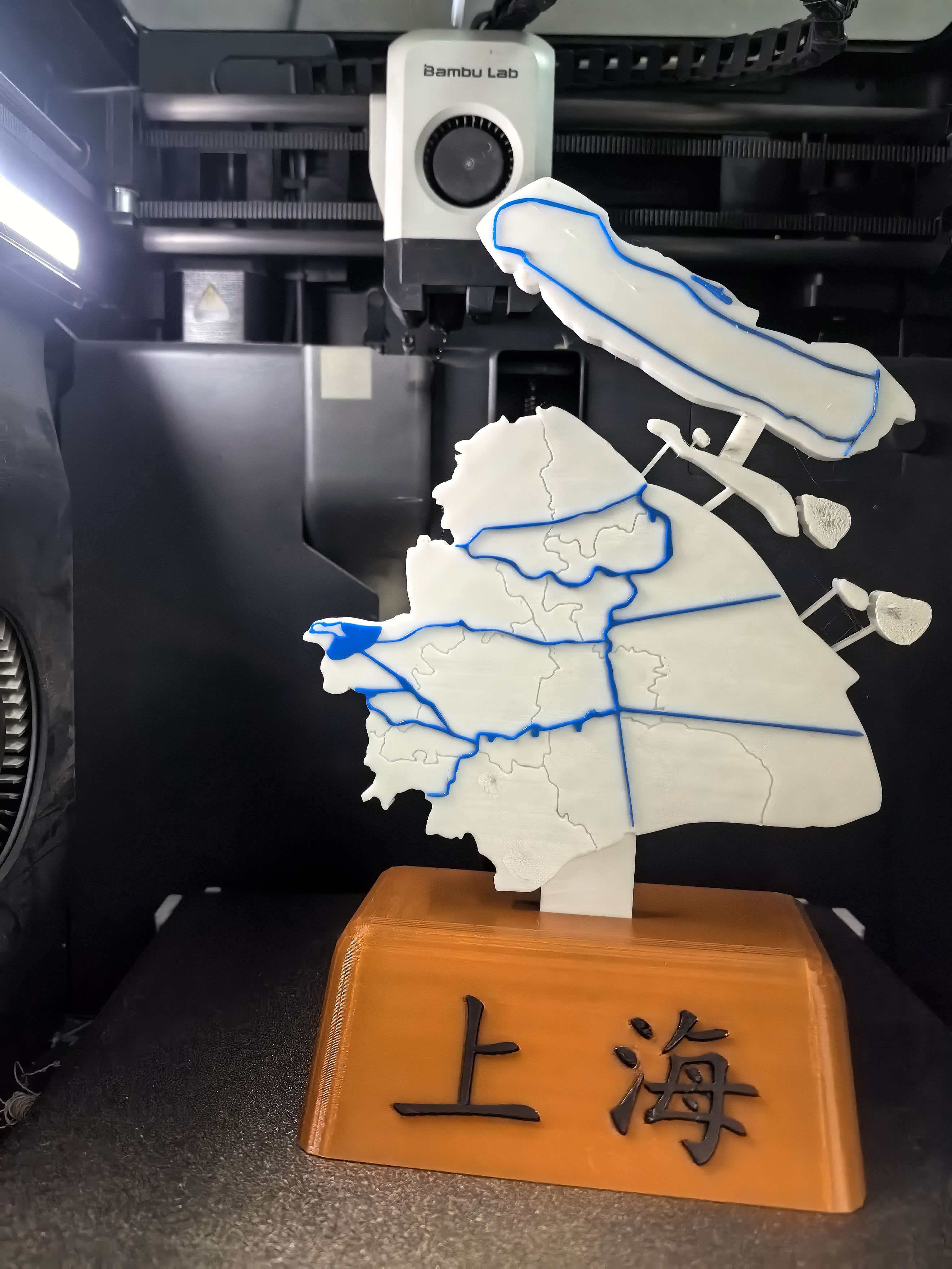 Miniatura 1 do modelo 3D 上海地图