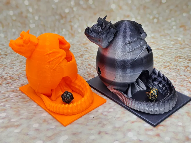 Dragon Egg Dice Tower!