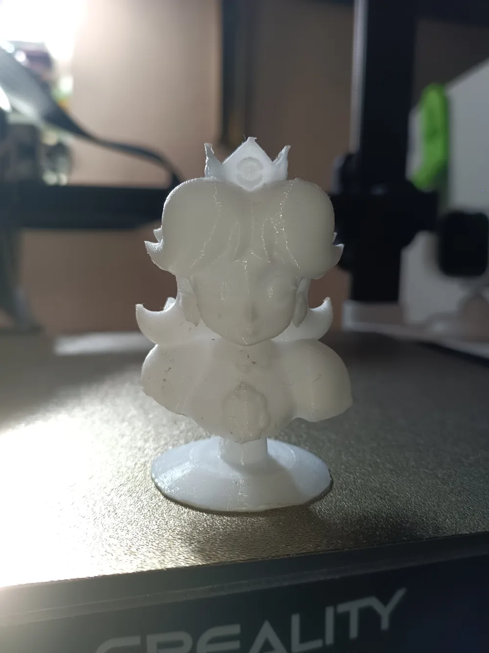 Princess Daisy Bust Base Included - Free 3D Print Model - MakerWorld