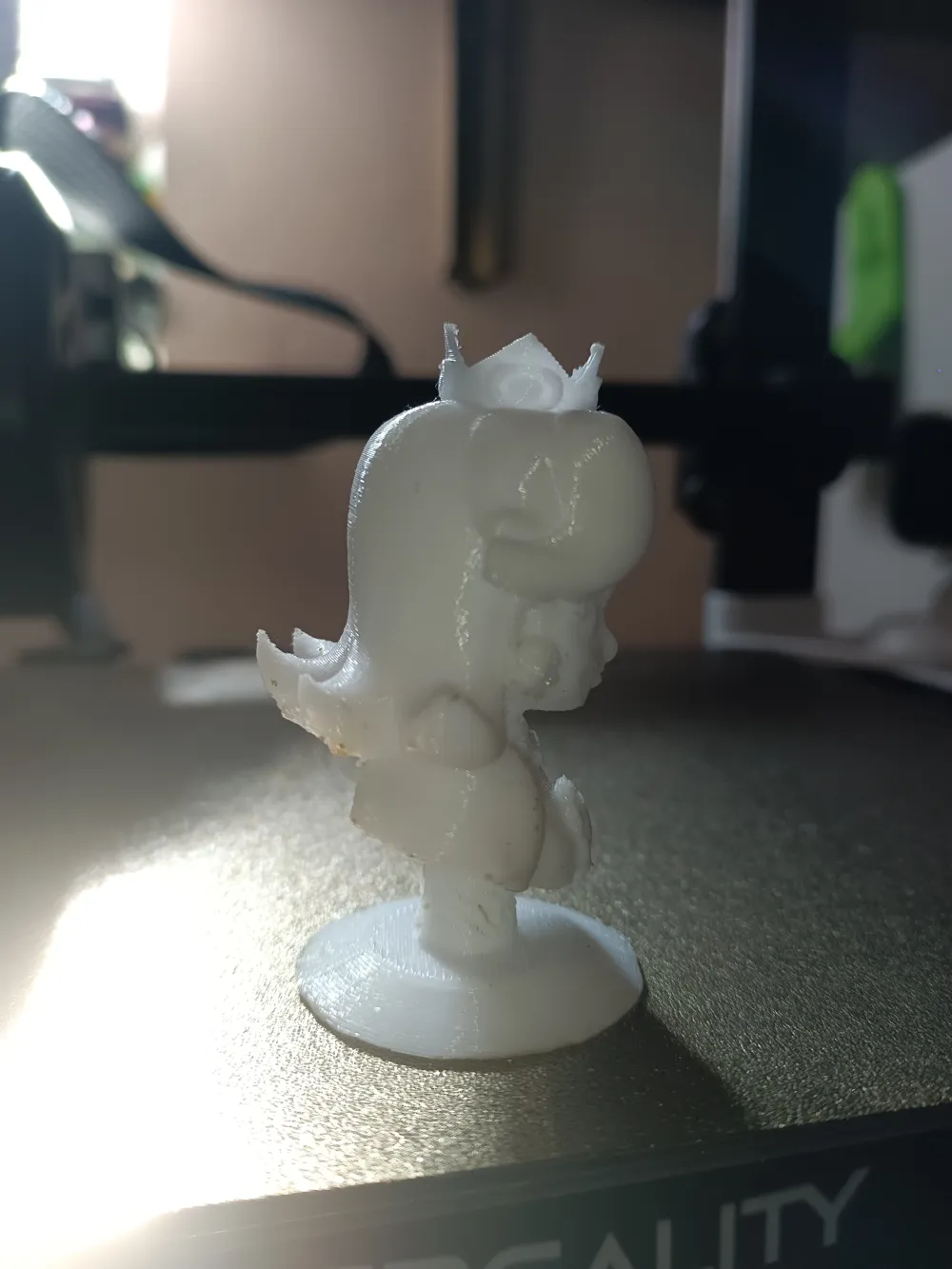 Princess Daisy Bust Base Included - Free 3D Print Model - MakerWorld