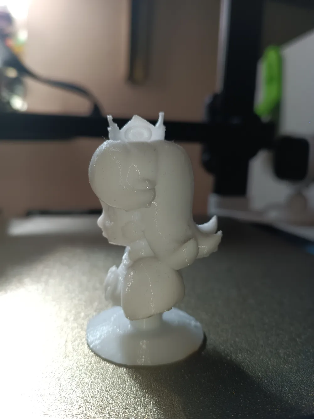 Princess Daisy Bust Base Included - Free 3D Print Model - MakerWorld