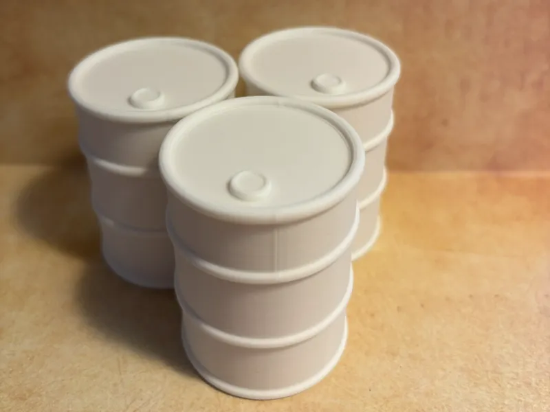 oil barrel miniature
