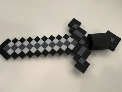 Minecraft Sword For Mega Skeleton Easy Supports