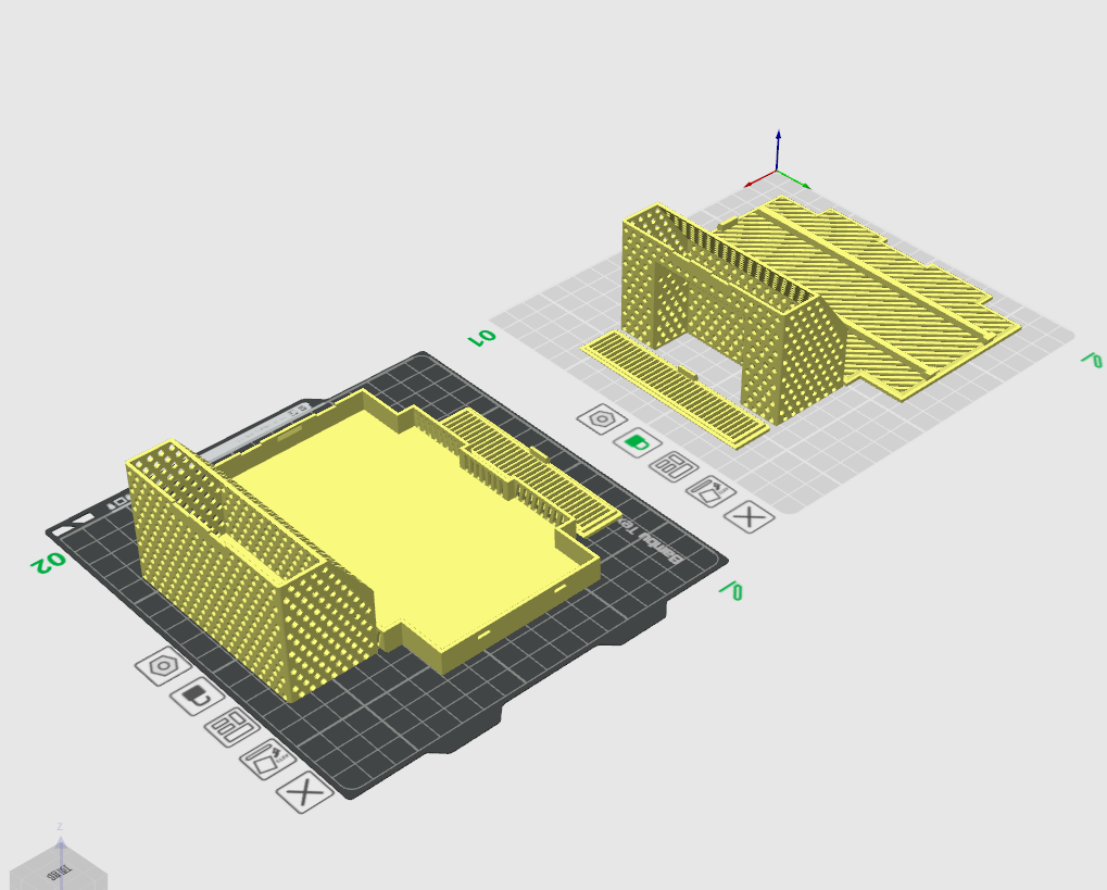 Miniatura 3 do modelo 3D 分子筛干燥盒干燥仓收纳盒干燥剂盒 米桶防潮箱专用