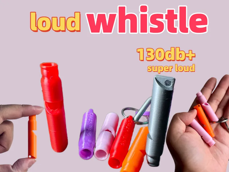 Loud Whistle，求生哨野外生存应急口哨钥匙挂件 emergency whistle
