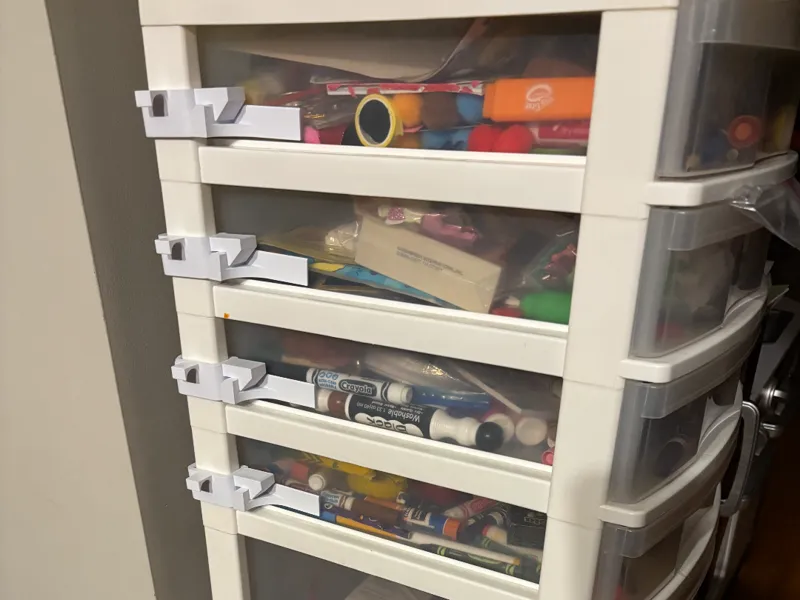 Plastic Drawer Childproof Latch