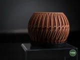Minimalist Planter with Patterned Design