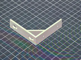 SMALL SHELF POP IN BRACKET IKEA SKADIS MOD 