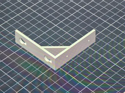 SMALL SHELF POP IN BRACKET IKEA SKADIS MOD 