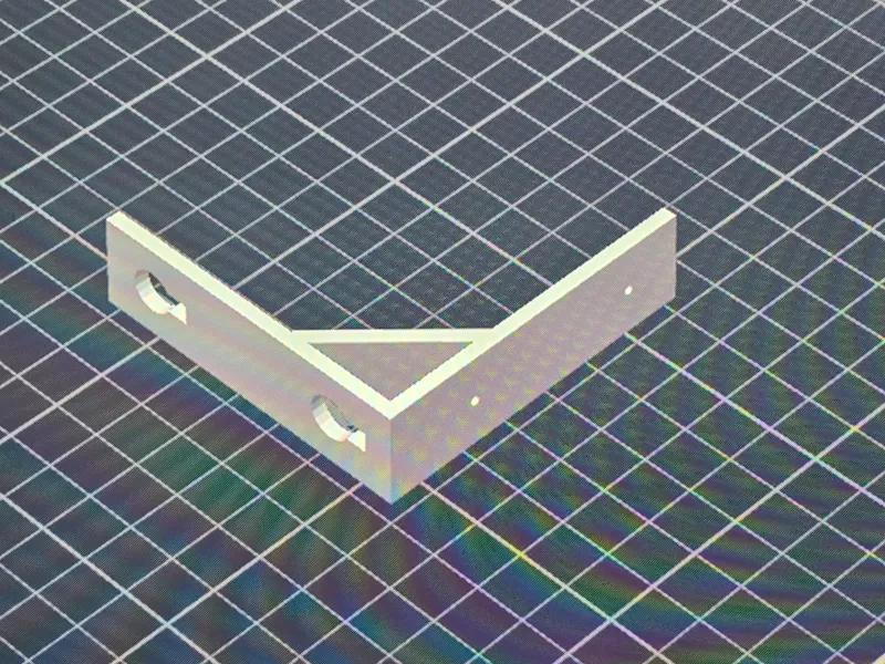 SMALL SHELF POP IN BRACKET IKEA SKADIS MOD 