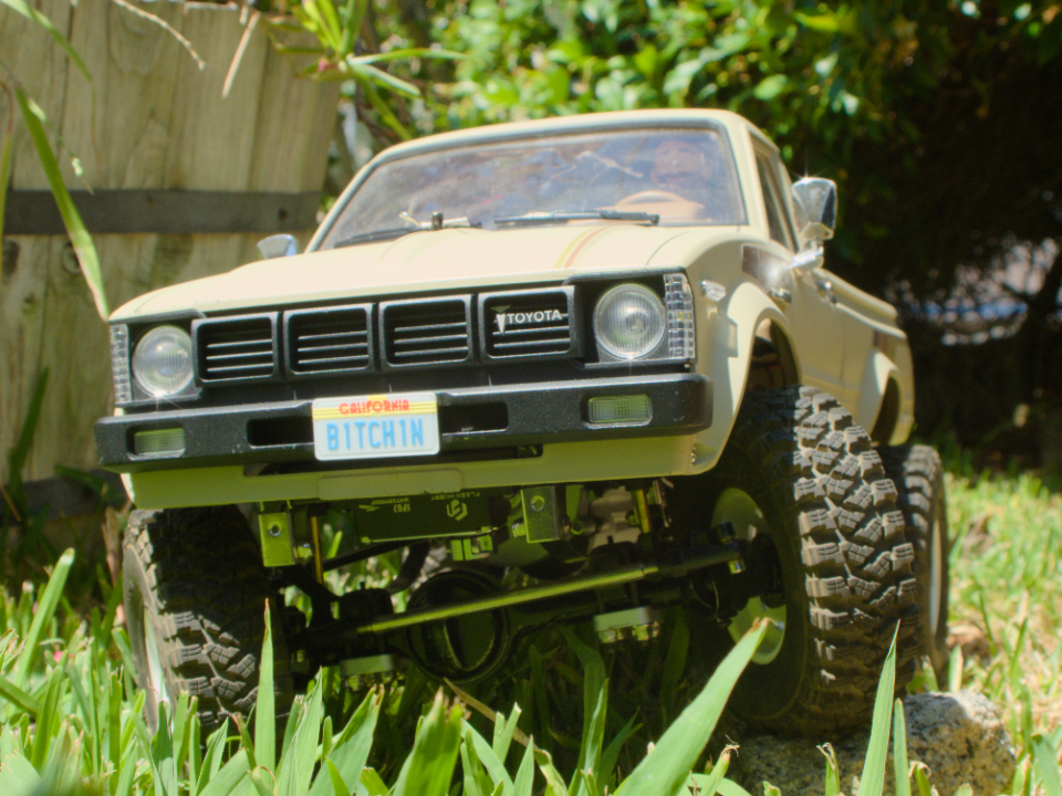 HG-P407 + RC4WD Yota II RC Car Axle Conversion Kit