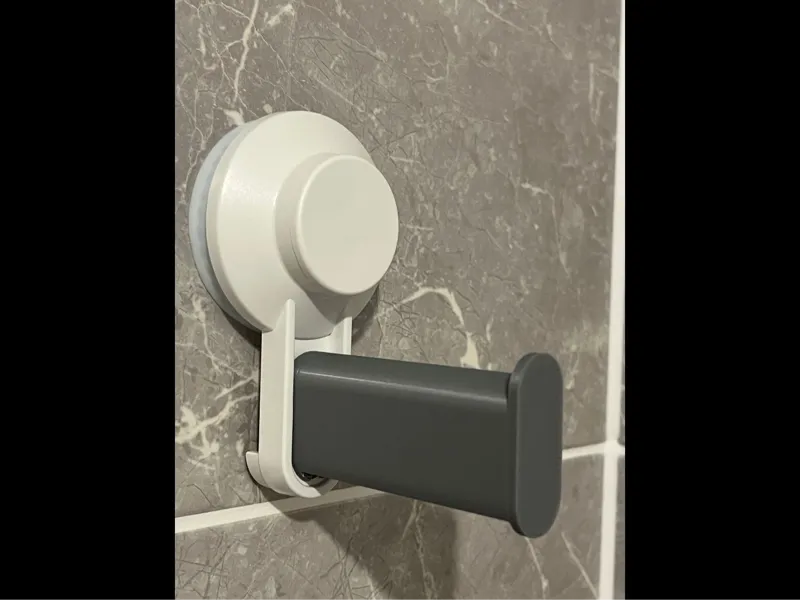 Hook for IKEA TISKEN suction cup - longer version