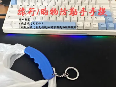 Travel/Shopping Anti-Cutting Handbag (Prevent Plastic Bag/Handbag from Cutting Your Hand)