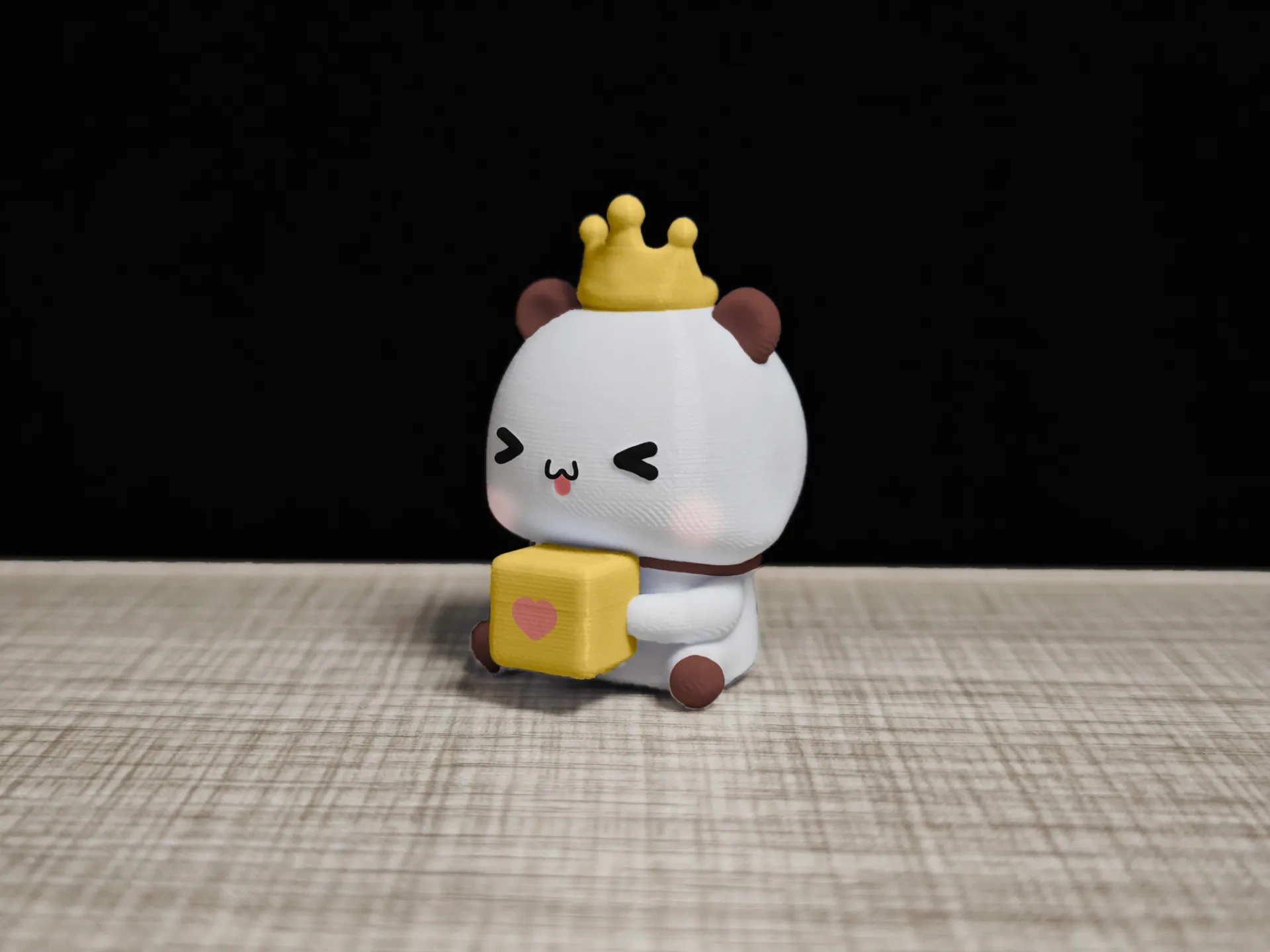 情侣熊系列-收到生日礼物的一二（Couple Bear-birthday_gift_box_Yier