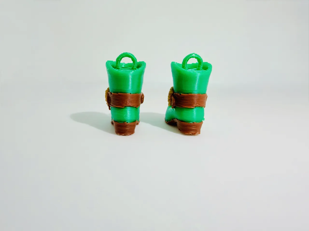 Lucky Leprechaun Boot Dangle Earrings view 3
