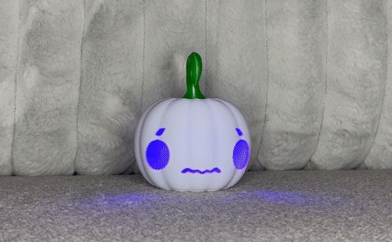 Kawaii Jack-O'-Lantern Light
