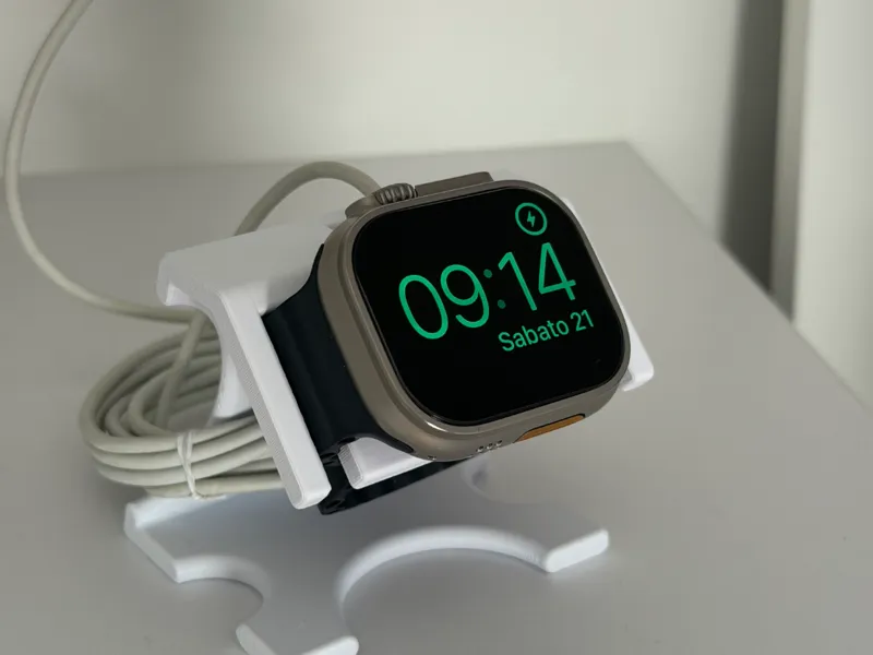 Supporto di ricarica e sveglia Apple Watch 