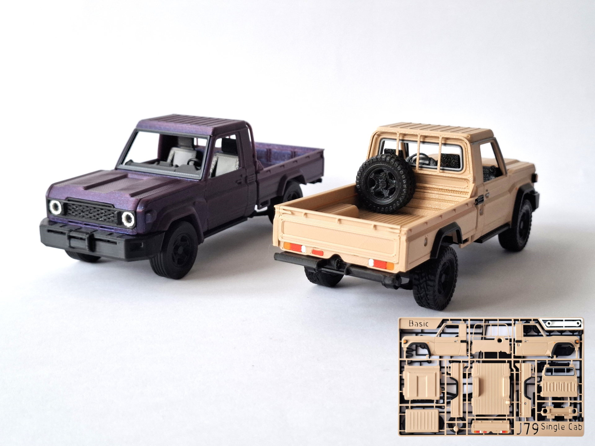 Pick-Up J79 Single Cab - Kit Card