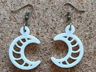 Half Moon Earrings