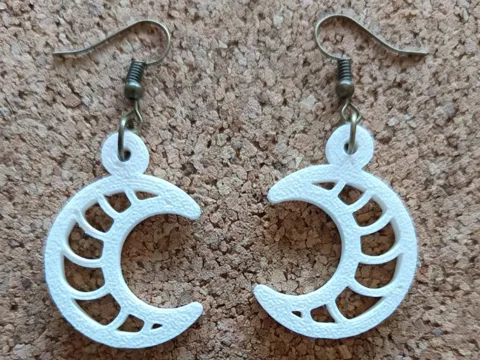 Half Moon Earrings