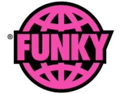 Funky snowboard keychain