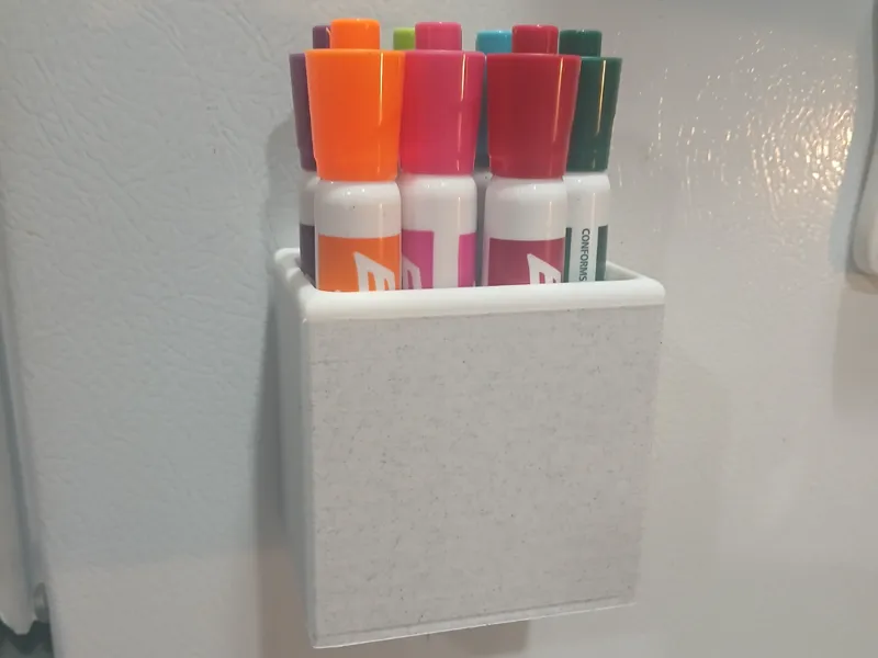 magnetic fridge storage basket