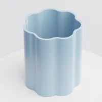 Pot ondulé façon fleur — vue du dessus — photo 2