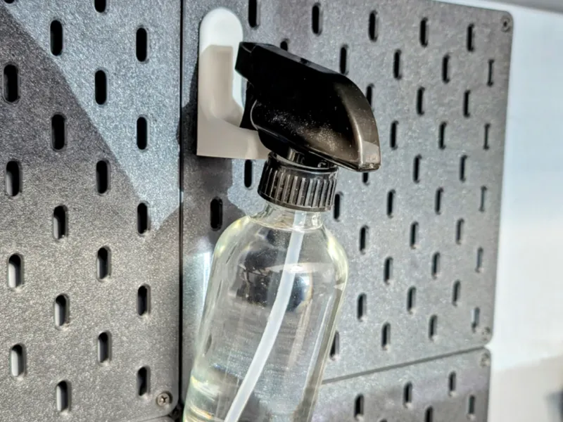 IKEA Skadis Spray Bottle Holder