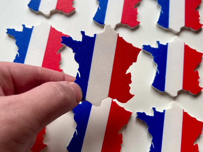 France Fridge Magnet