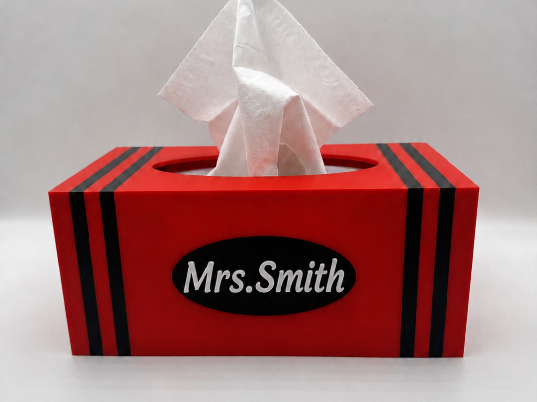 Tissue Crayon Box Cover For Teachers - 1