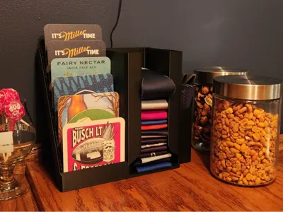 Coaster Holster with Coozie Jacuzzi